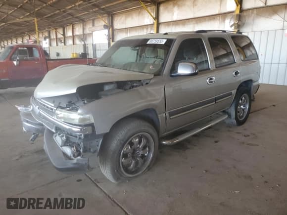 ✅ 2005 Chevrolet Tahoe LS • VIN: 1GNEC13V75R232891 • Lot: 80759555. Listed on Copart with 150,237 mi. Free auction sales archive from the USA and detailed vehicle history report at DreamBid. Image 1.