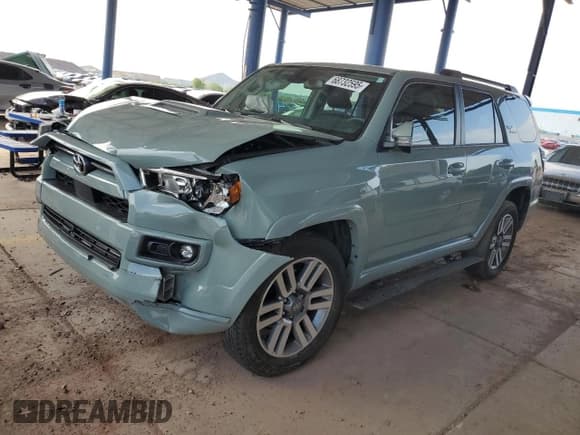 ✅ 2023 Toyota 4Runner TRD Sport • VIN: JTESU5JR0P6209846 • Лот: 68732595. Опубликован ранее на Copart с пробегом 22 601 миль. Бесплатный доступ к архиву аукционных продаж из США и подробный отчёт об истории автомобиля на DreamBid. Изображение 1.