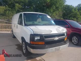 ✅ 2012 Chevrolet Express Cargo • VIN: 1GCSGAFXXC1129988 • Lot: 43169101. Listed on IAAI with 218,792 mi. Free auction sales archive from the USA and detailed vehicle history report at DreamBid. Image 1.