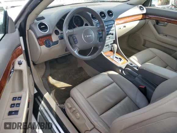 ✅ 2004 Audi A4 3.0L • VIN: WAUDT48H14K011915 • Lot: 45572975. Listed on Copart with 128,648 mi. Free auction sales archive from the USA and detailed vehicle history report at DreamBid. Image 8.
