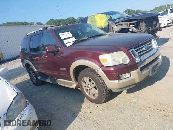 ✅ 2006 Ford Explorer Eddie Bauer • VIN: 1FMEU74E66UB69249 • Lot: 42538256. Listed on IAAI with 194,044 mi. Free auction sales archive from the USA and detailed vehicle history report at DreamBid. Image 1.