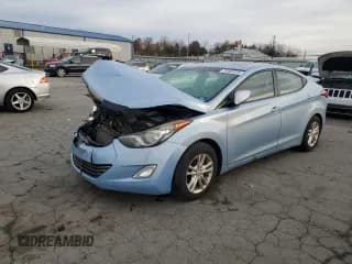 ✅ 2012 Hyundai Elantra Limited • VIN: KMHDH4AE9CU203389 • Lot: 91962015. Listed on Copart with 189,288 mi. Free auction sales archive from the USA and detailed vehicle history report at DreamBid. Image 1.