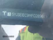 ✅ 2021 Tesla Model 3 Performance • VIN: 5YJ3E1EC9MF028961 • Lot: 41958226. Wystawiony na IAAI z przebiegiem 60 055 mil. Bezpłatny archiwum sprzedaży aukcyjnych z USA i szczegółowy raport historii pojazdu na DreamBid. Zdjęcie 9.