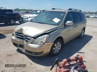 2008 Hyundai Entourage GLS z VIN KNDMC233686048637, wystawiony jako IAAI lot #42779671 z przebiegiem 165 149 mil mil oraz . Historia ofert i sprzedaży dostępna na DreamBid. Obrazek 2.