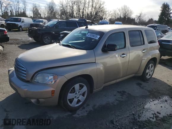 ✅ 2007 Chevrolet HHR LS • VIN: 3GNDA13D07S607237 • Lot: 47659635. Listed on Copart with 107,850 mi. Free auction sales archive from the USA and detailed vehicle history report at DreamBid. Image 1.