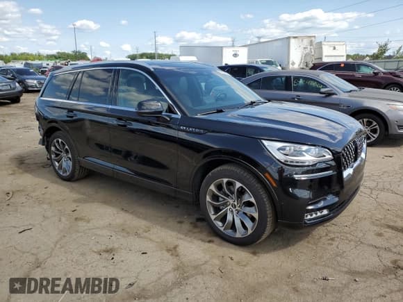 ✅ 2023 Lincoln Aviator Grand Touring • VIN: 5LMYJ8XY2PNL02860 • Lot: 67925464. Listed on Copart with 9,683 mi. Free auction sales archive from the USA and detailed vehicle history report at DreamBid. Image 4.