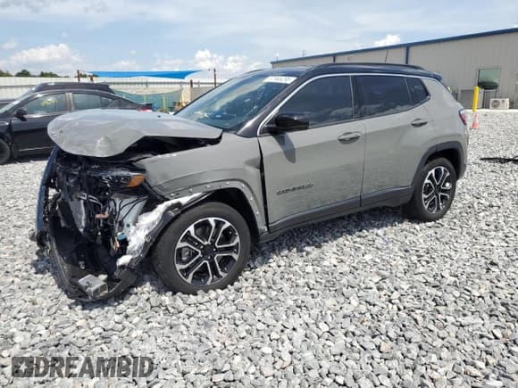 ✅ 2024 Jeep Compass Limited • VIN: 3C4NJDCN6RT579853 • Lot: 57946295. Listed on Copart with 3,978 mi. Free auction sales archive from the USA and detailed vehicle history report at DreamBid. Image 1.