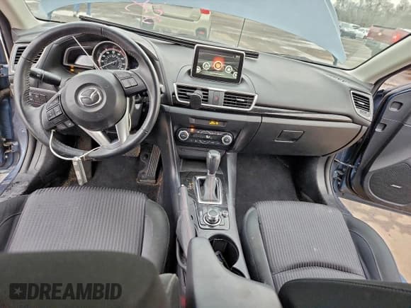 ✅ 2015 Mazda 3 i Touring • VIN: 3MZBM1L7XFM192753 • Lot: 93684985. Listed on Copart with 69,835 mi. Free auction sales archive from the USA and detailed vehicle history report at DreamBid. Image 8.