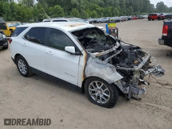2023 Chevrolet Equinox LT с VIN 3GNAXKEGXPS154646, выставлен на аукционе Copart как лот 66193395 с пробегом Не указан миль и Списание • Salvage title. История ставок и продаж доступна на DreamBid. Изображение 4.