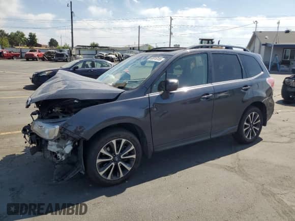 2017 Subaru Forester Premium with VIN JF2SJGEC6HH470064, listed as a Copart auction lot 66916155 with 50,091 mi miles and Salvage title. Bid and sale history available at DreamBid. Image 1.