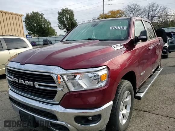 ✅ 2019 Ram 1500 Big Horn • VIN: 1C6RRFFG3KN862758 • Lot: 91287655. Listed on Copart with 87,697 mi. Free auction sales archive from the USA and detailed vehicle history report at DreamBid. Image 13.