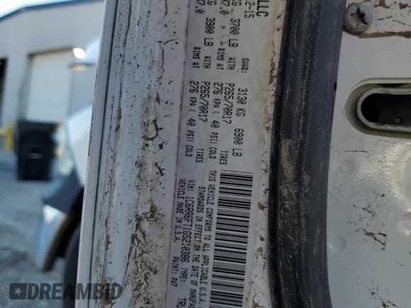 ✅ 2016 Ram 1500 Tradesman • VIN: 1C6RR6FT1GS210386 • Lot: 44574755. Listed on Copart with 205,780 mi. Free auction sales archive from the USA and detailed vehicle history report at DreamBid. Image 13.