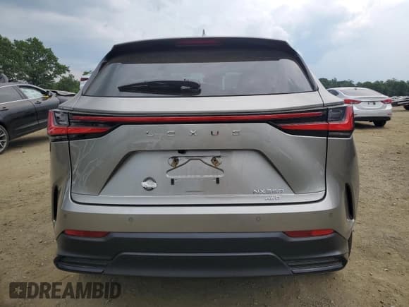 ✅ 2023 Lexus NX 350 Premium • VIN: 2T2GGCEZ8PC018163 • Lot: 67204825. Listed on Copart with Not provided. Free auction sales archive from the USA and detailed vehicle history report at DreamBid. Image 6.