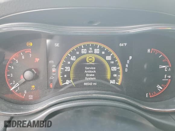 ✅ 2019 Dodge Durango GT • VIN: 1C4RDJDGXKC848106 • Лот: 82714945. Опубликован ранее на Copart с пробегом 86 542 миль. Бесплатный доступ к архиву аукционных продаж из США и подробный отчёт об истории автомобиля на DreamBid. Изображение 9.