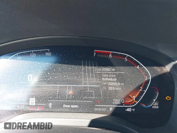 ✅ 2023 BMW X3 sDrive30i • VIN: 5UX43DP04P9P48289 • Lot: 43481807. Wystawiony na IAAI z przebiegiem 23 562 mil. Bezpłatny archiwum sprzedaży aukcyjnych z USA i szczegółowy raport historii pojazdu na DreamBid. Zdjęcie 7.