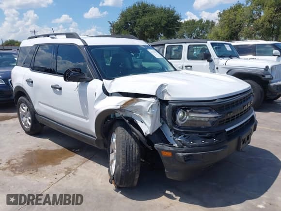✅ 2022 Ford Bronco Sport • VIN: 3FMCR9A60NRD73116 • Лот: 43123902. Опубликован ранее на IAAI с пробегом 25 836 миль. Бесплатный доступ к архиву аукционных продаж из США и подробный отчёт об истории автомобиля на DreamBid. Изображение 1.