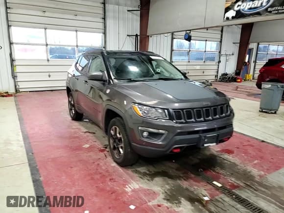✅ 2017 Jeep Compass Trailhawk • VIN: 3C4NJDDB0HT641363 • Lot: 90610445. Wystawiony na Copart z przebiegiem 110 141 mil. Bezpłatny archiwum sprzedaży aukcyjnych z USA i szczegółowy raport historii pojazdu na DreamBid. Zdjęcie 14.
