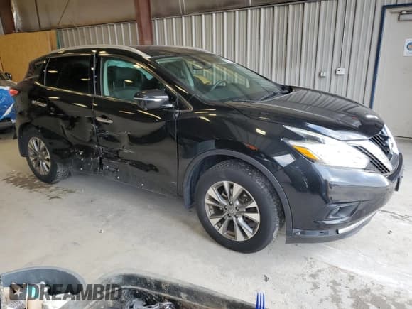 ✅ 2015 Nissan Murano SL • VIN: 5N1AZ2MH0FN233826 • Lot: 92015085. Listed on Copart with 150,317 mi. Free auction sales archive from the USA and detailed vehicle history report at DreamBid. Image 4.