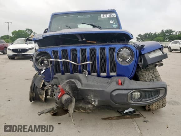 ✅ 2020 Jeep Wrangler Unlimited Rubicon • VIN: 1C4HJXFN4LW324274 • Lot: 57316255. Wystawiony na Copart z przebiegiem 122 447 mil. Bezpłatny archiwum sprzedaży aukcyjnych z USA i szczegółowy raport historii pojazdu na DreamBid. Zdjęcie 5.