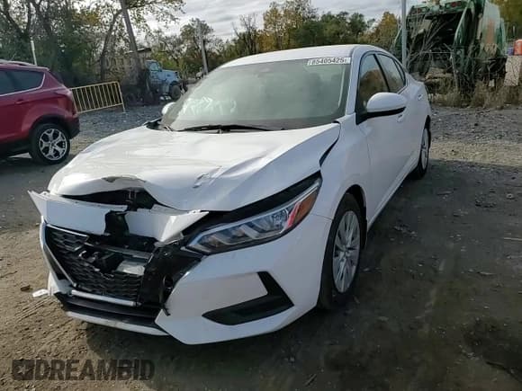 ✅ 2021 Nissan Sentra S • VIN: 3N1AB8BV0MY235552 • Lot: 85405425. Listed on Copart with 92,592 mi. Free auction sales archive from the USA and detailed vehicle history report at DreamBid. Image 13.