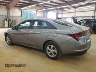 2022 Hyundai Elantra SE with VIN KMHLL4AG1NU337778, listed as a Copart auction lot 81198075 with 45,580 mi miles and Salvage title. Bid and sale history available at DreamBid. Image 2.