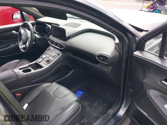 2023 Hyundai Santa Fe Calligraphy with VIN 5NMS54AL5PH613137, listed as a IAAI auction lot 43221208 with 28,585 mi miles and . Bid and sale history available at DreamBid. Image 5.