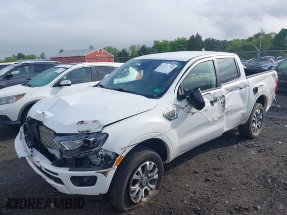 ✅ 2020 Ford Ranger XL • VIN: 1FTER4FHOLLA26021 • Lot: 42177368. Listed on IAAI with 55,002 mi. Free auction sales archive from the USA and detailed vehicle history report at DreamBid. Image 2.