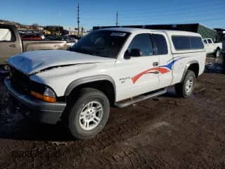 2002 Dodge Dakota z VIN 1B7GG12X92S691479, wystawiony jako Copart lot #43393675 z przebiegiem 208 558 mil mil oraz Szkoda całkowita • Salvage title. Historia ofert i sprzedaży dostępna na DreamBid. Obrazek 1.