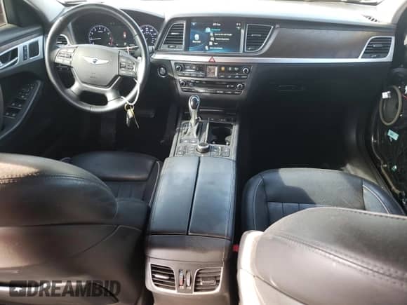 2015 Hyundai Genesis 5.0L z VIN KMHGN4JF3FU092051, wystawiony jako Copart lot #79106454 z przebiegiem 84 370 mil mil oraz Czysty tytuł • Clean title. Historia ofert i sprzedaży dostępna na DreamBid. Obrazek 8.