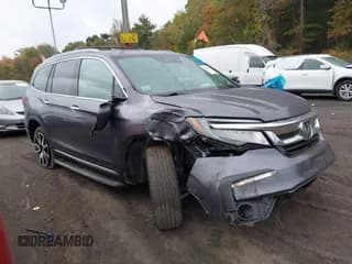 ✅ 2022 Honda Pilot Touring 8-Passenger • VIN: 5FNYF6H93NB001336 • Lot: 43370691. Listed on IAAI with 39,984 mi. Free auction sales archive from the USA and detailed vehicle history report at DreamBid. Image 1.