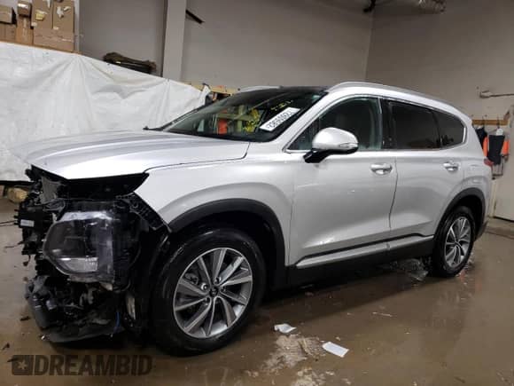 2019 Hyundai Santa Fe Ultimate z VIN 5NMS5CAD3KH073069, wystawiony jako Copart lot #72809582 z przebiegiem 35 051 mil mil oraz . Historia ofert i sprzedaży dostępna na DreamBid. Obrazek 1.