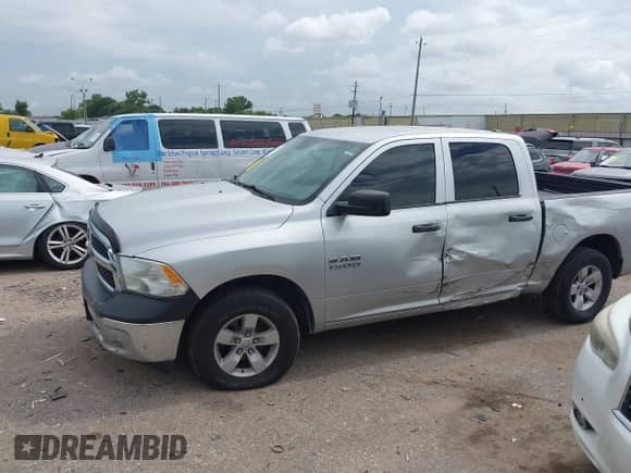 2014 Ram 1500 Tradesman with VIN 1C6RR7KG9ES283324, listed as a IAAI auction lot 42657876 with 210,486 mi miles and . Bid and sale history available at DreamBid. Image 14.