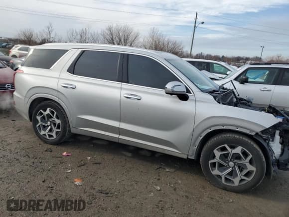 ✅ 2022 Hyundai Palisade Calligraphy • VIN: KM8R74HE3NU349689 • Лот: 84798954. Опубликован ранее на Copart с пробегом 86 168 миль. Бесплатный доступ к архиву аукционных продаж из США и подробный отчёт об истории автомобиля на DreamBid. Изображение 4.