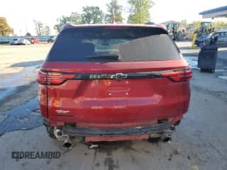 2023 Chevrolet Traverse LT Cloth z VIN 1GNEVGKW1PJ274322, wystawiony jako Copart lot #84922465 z przebiegiem 16 165 mil mil oraz Szkoda całkowita • Salvage title. Historia ofert i sprzedaży dostępna na DreamBid. Obrazek 6.