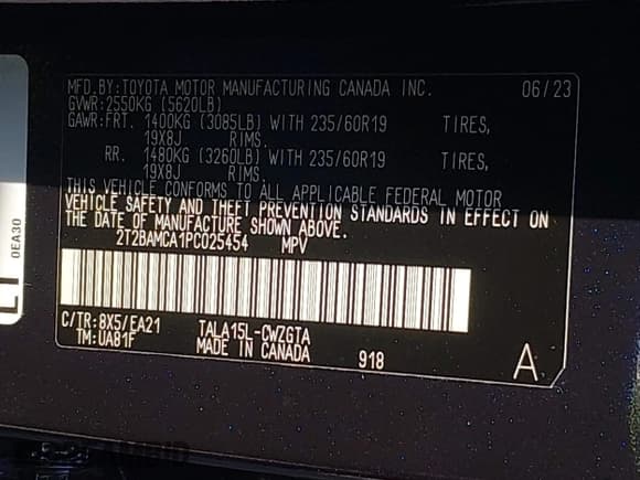 ✅ 2023 Lexus RX 350 • VIN: 2T2BAMCA1PC025454 • Lot: 42697467. Wystawiony na IAAI z przebiegiem 28 060 mil. Bezpłatny archiwum sprzedaży aukcyjnych z USA i szczegółowy raport historii pojazdu na DreamBid. Zdjęcie 9.