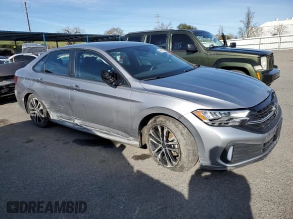 ✅ 2023 Volkswagen Jetta Sport • VIN: 3VWAM7BU2PM016352 • Lot: 46191365. Listed on Copart with 13,776 mi. Free auction sales archive from the USA and detailed vehicle history report at DreamBid. Image 4.