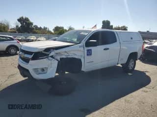 2020 Chevrolet Colorado 2WD Work Truck with VIN 1GCHSBEN6L1144020, listed as a Copart auction lot 82125655 with 93,891 mi miles and Salvage title. Bid and sale history available at DreamBid. Image 1.