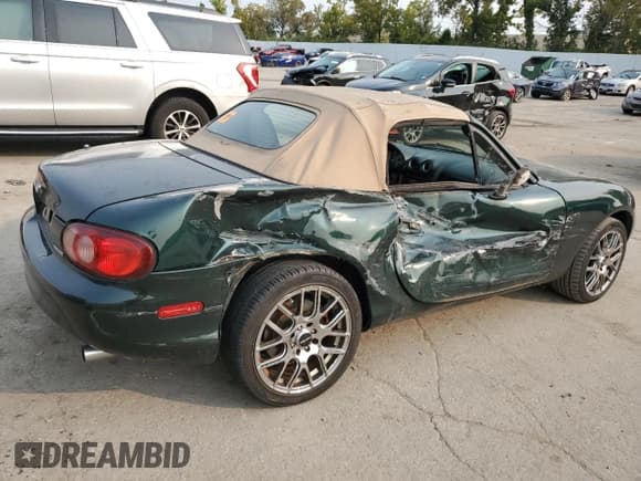 ✅ 2003 Mazda MX-5 Miata Cloth • VIN: JM1NB353130304835 • Lot: 71691345. Wystawiony na Copart z przebiegiem 60 591 mil. Bezpłatny archiwum sprzedaży aukcyjnych z USA i szczegółowy raport historii pojazdu na DreamBid. Zdjęcie 3.
