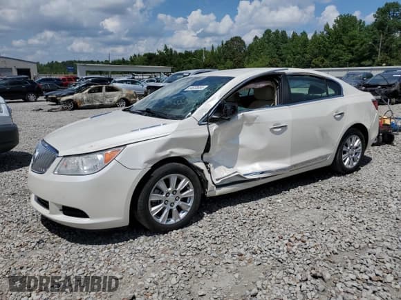 ✅ 2011 Buick LaCrosse CX • VIN: 1G4GA5EDXBF335556 • Lot: 64633855. Listed on Copart with 130,605 mi. Free auction sales archive from the USA and detailed vehicle history report at DreamBid. Image 1.