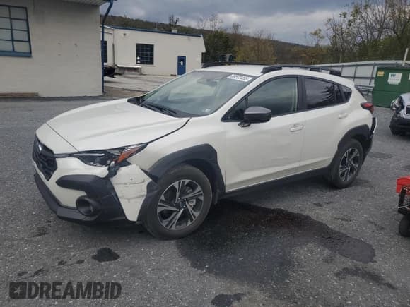 ✅ 2025 Subaru Crosstrek Premium • VIN: JF2GUHDC0S8297928 • Lot: 89513455. Listed on Copart with 2,314 mi. Free auction sales archive from the USA and detailed vehicle history report at DreamBid. Image 1.