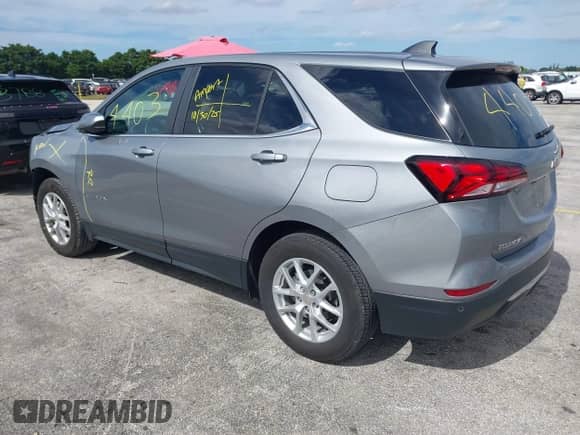 2024 Chevrolet Equinox LT с VIN 3GNAXUEG2RL344403, выставлен на аукционе IAAI как лот 43620910 с пробегом 36 534 миль миль и . История ставок и продаж доступна на DreamBid. Изображение 3.