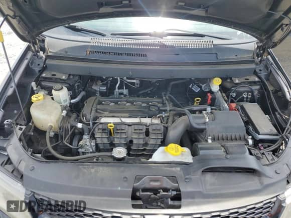 2017 Dodge Journey SE with VIN 3C4PDCAB8HT606195, listed as a Copart auction lot 60147455 with 125,120 mi miles and Salvage title. Bid and sale history available at DreamBid. Image 12.