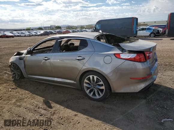 ✅ 2015 Kia Optima SX Turbo • VIN: 5XXGR4A68FG449867 • Lot: 81156685. Listed on Copart with Not provided. Free auction sales archive from the USA and detailed vehicle history report at DreamBid. Image 2.