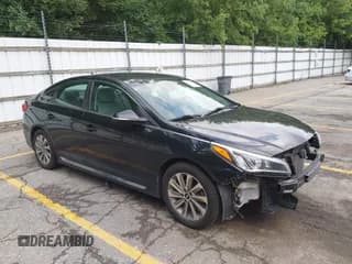 ✅ 2017 Hyundai Sonata Sport • VIN: 5NPE34AFXHH510474 • Лот: 42959458. Опубликован ранее на IAAI с пробегом 160 125 миль. Бесплатный доступ к архиву аукционных продаж из США и подробный отчёт об истории автомобиля на DreamBid. Изображение 1.