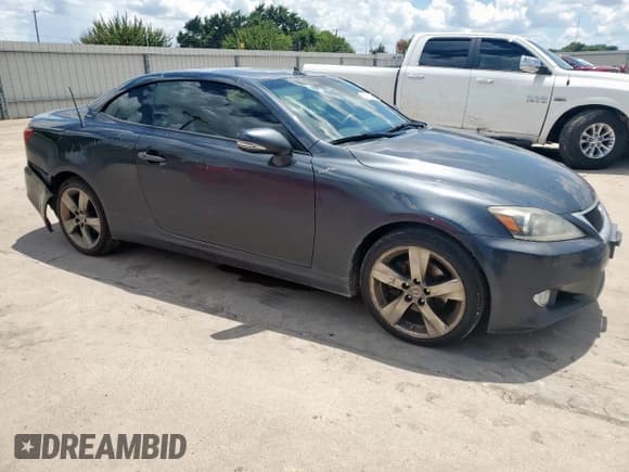 ✅ 2011 Lexus IS 250 C • VIN: JTHFF2C2XB2519905 • Lot: 62572845. Wystawiony na Copart z przebiegiem 118 492 mil. Bezpłatny archiwum sprzedaży aukcyjnych z USA i szczegółowy raport historii pojazdu na DreamBid. Zdjęcie 4.