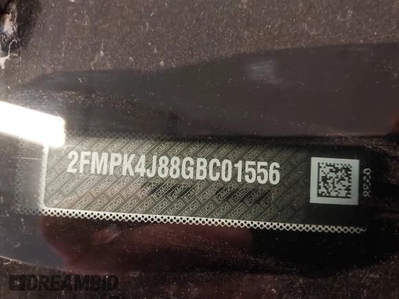 ✅ 2016 Ford Edge SEL • VIN: 2FMPK4J88GBC01556 • Lot: 43604768. Wystawiony na IAAI z przebiegiem 122 934 mil. Bezpłatny archiwum sprzedaży aukcyjnych z USA i szczegółowy raport historii pojazdu na DreamBid. Zdjęcie 9.