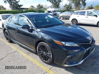2022 Toyota Camry XSE with VIN 4T1K61AK7NU704799, listed as a IAAI auction lot 43379290 with 55,438 mi miles and . Bid and sale history available at DreamBid. Image 1.
