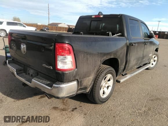 ✅ 2023 Ram 1500 Big Horn • VIN: 1C6SRFFT4PN654751 • Lot: 41899195. Listed on IAAI with 51,851 mi. Free auction sales archive from the USA and detailed vehicle history report at DreamBid. Image 4.