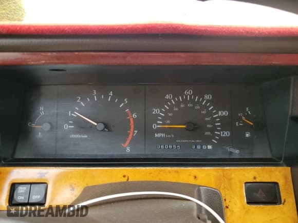 ✅ 1991 Infiniti M30 • VIN: JNKHF14C6MT020915 • Lot: 60271885. Listed on Copart with 60,855 mi. Free auction sales archive from the USA and detailed vehicle history report at DreamBid. Image 9.