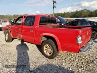 2004 Dodge Dakota SLT z VIN 1D7HL48K04S781707, wystawiony jako Copart lot #74326284 z przebiegiem 190 531 mil mil oraz Czysty tytuł • Clean title. Historia ofert i sprzedaży dostępna na DreamBid. Obrazek 2.